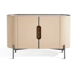 Комод 6084, 120х78 см, керамика, экокожа