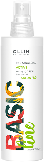 OLLIN BASIC LINE Актив-спрей для волос 250мл/ Hair Active Spray