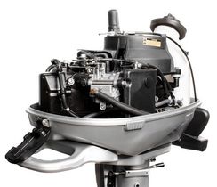 Лодочный мотор SEANOVO SNF6HL 6 л.с. четырехтактный (с баком 12л)