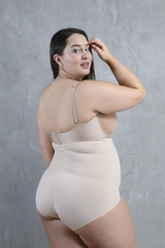 Высокие трусики с сильным утягивающим эффектом (Размер: S) (Цвет: черный)