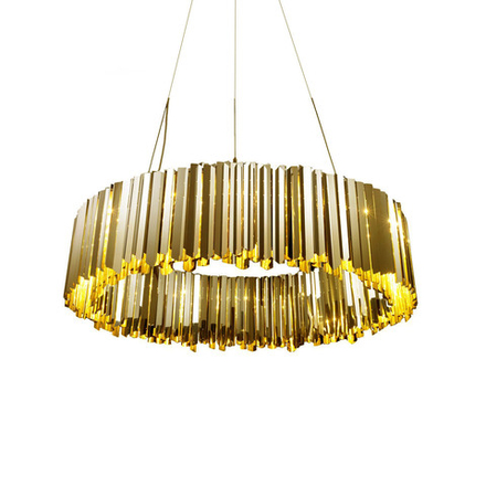 Pendant design lamp  Tom Kirk Facet by Innermost D100 (Gold)