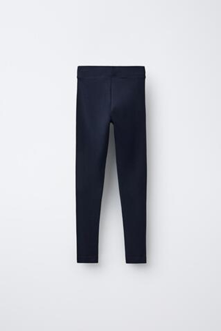 ZARA БАЗОВЫЕ ЛЕГИНСЫ, МОРСКОЙ СИНИЙ