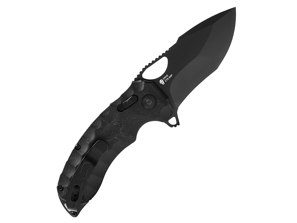 Нож складной SOG Kiku XR Blackout, сталь CTS-XHP, рукоять микарта, 147г