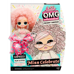 LOL SURPRISE - Кукла OMG Present Surprise Miss Celebrate Gift Doll LOL OMG на день рождения 579755