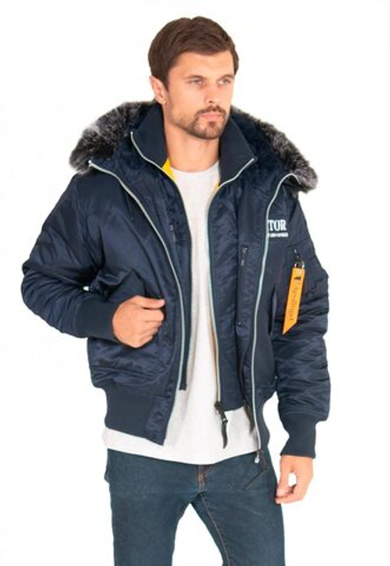 Куртка Аляска AVIATOR HD (т.синий/желтый - blue/yellow)