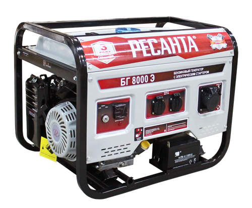 Электрогенератор Ресанта БГ 8000 Э 64/1/48
