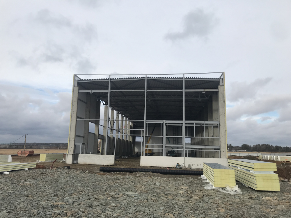 Производственно-складское здание RIVAL 1 очередь, с. Косулино