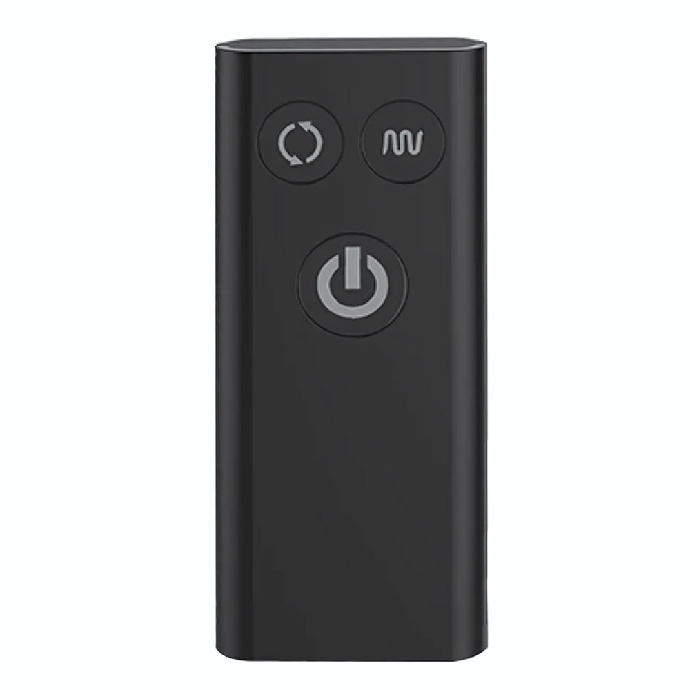 Черная анальная виброёлочка Nexus Tornado Beaded Probe Large с функцией вращения (Цвет: черный)