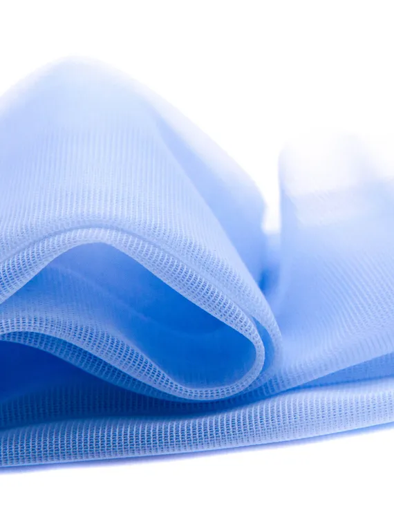 Неэластичная сетка оптом, Lauma Fabrics арт. 387, голубой 3090