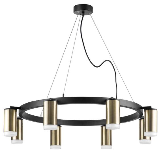 Комплект с подвесной люстрой Lightstar Rullo (571018+214431-8+202430-8) LR0183180