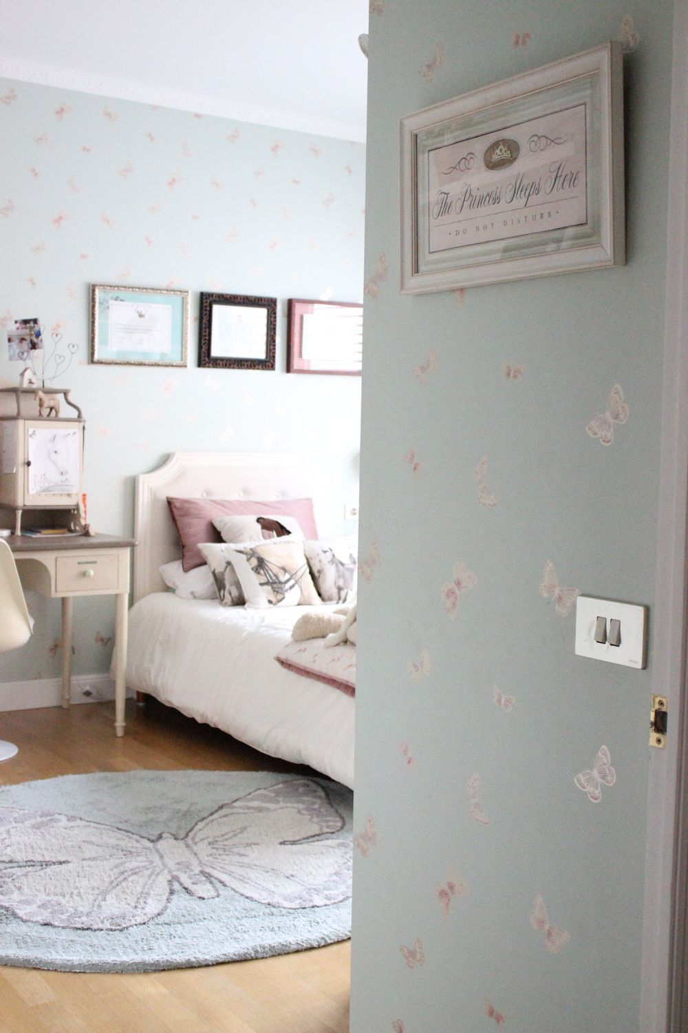 Ковер Lorena Canals Butterfly Vintage Green (160Ø см)