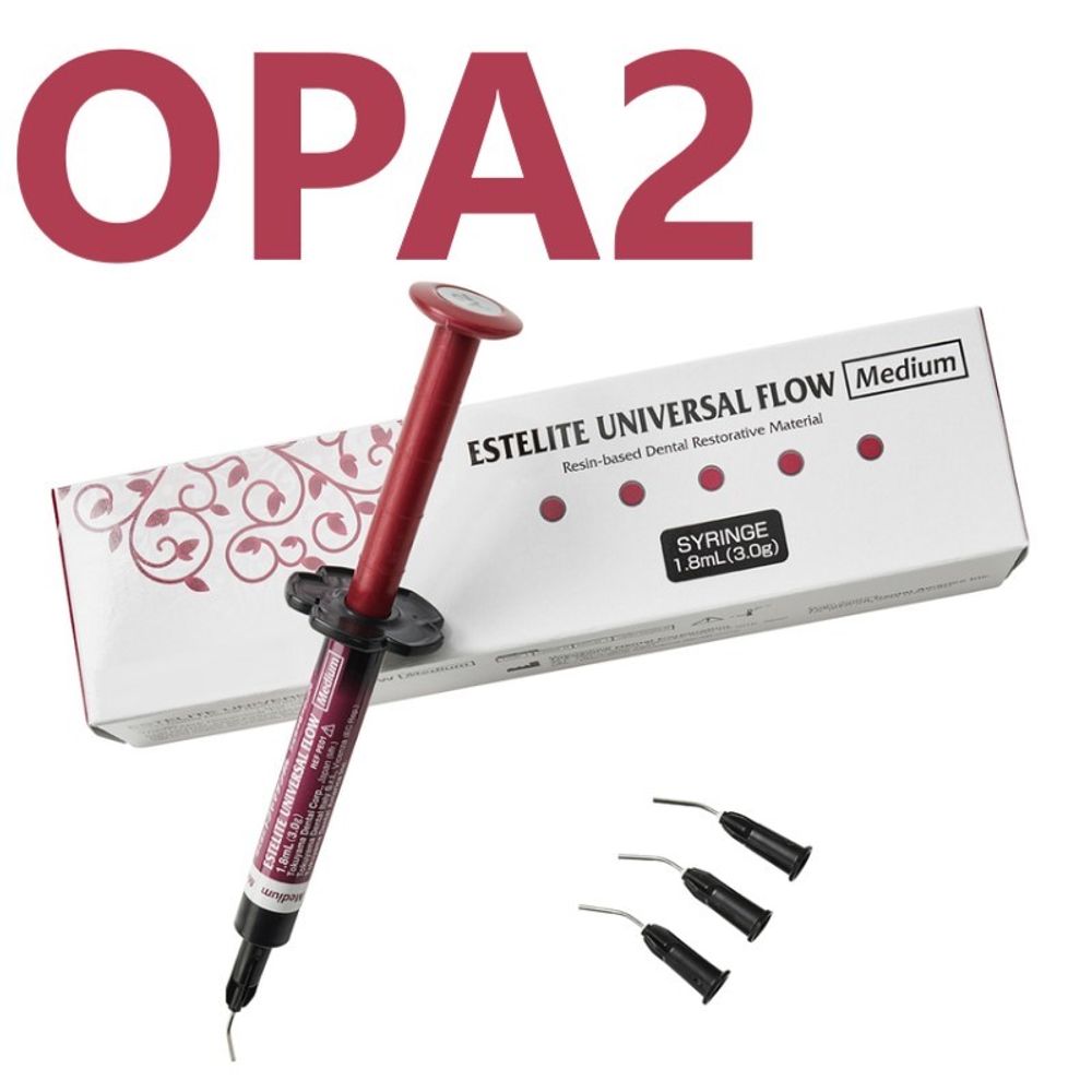 Estelite Universal Flow (Medium) OPA2 (3гр.), Эстелайт Универсал Флоу ОРА2, жидкотекучий пломб.