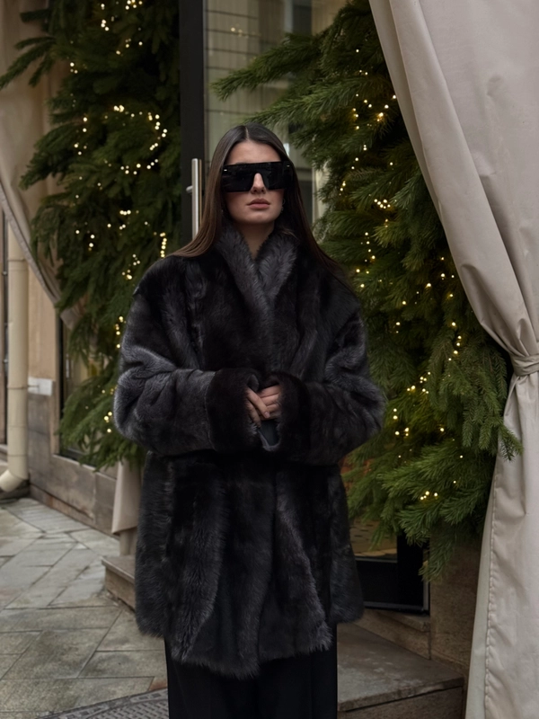 Дубленка двусторонняя 