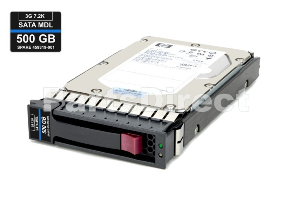 Жесткий диск HPE 458928-B21 HP 500-GB 3G 7.2K 3.5 SATA