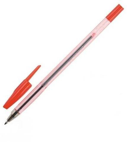 Ручка шарик. BEIFA 927 0,5 мм с метал. наконечником красн.