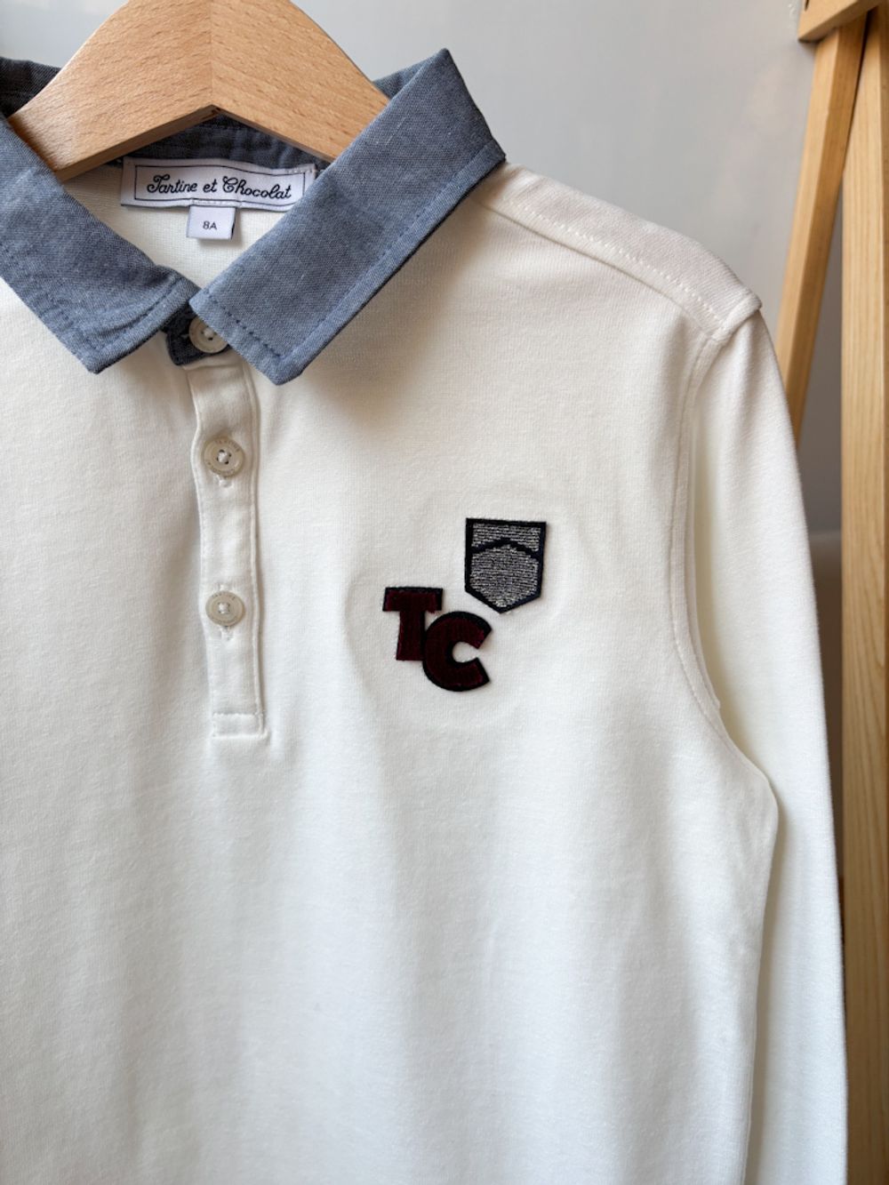 Хлопковое поло Tartine et Chocolat, 128