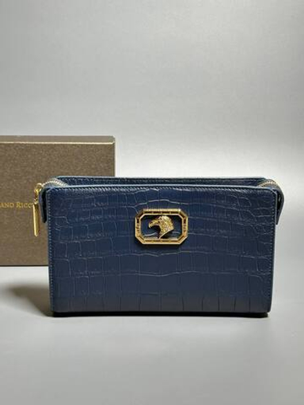 Клатч Stefano Ricci из кожи крокодила