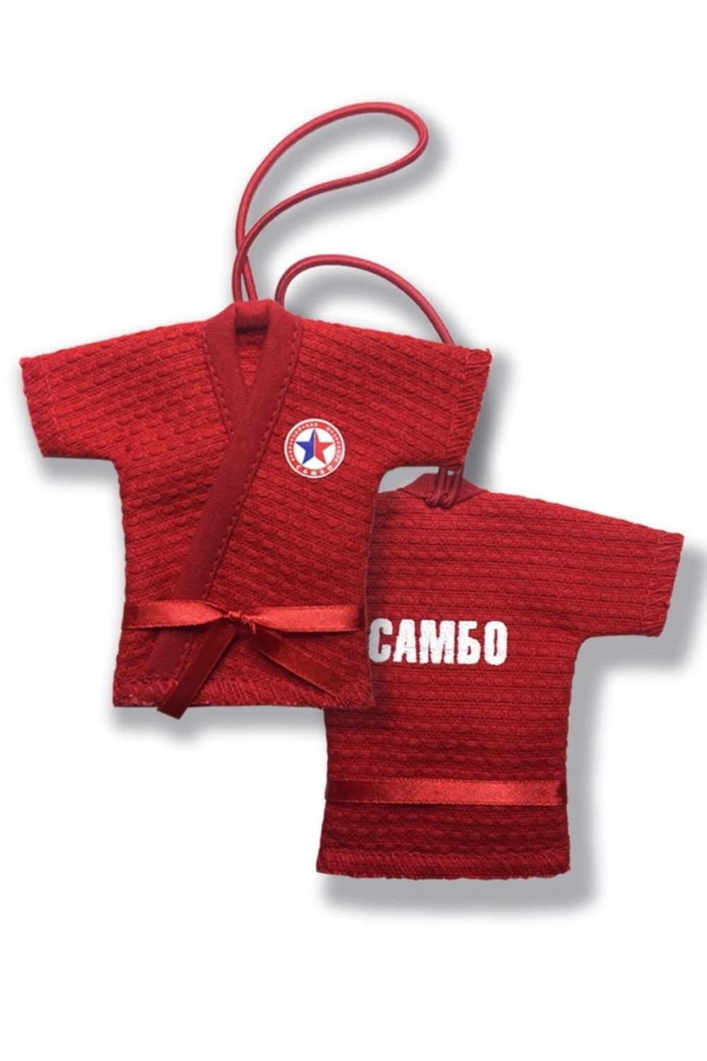 Курточка сувенирная САМБО красная