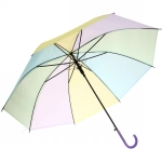 Зонт детский полуавтомат «Ultramarine - Радуга», пастель, 8 спиц, d-92, в сложе. виде 71см●