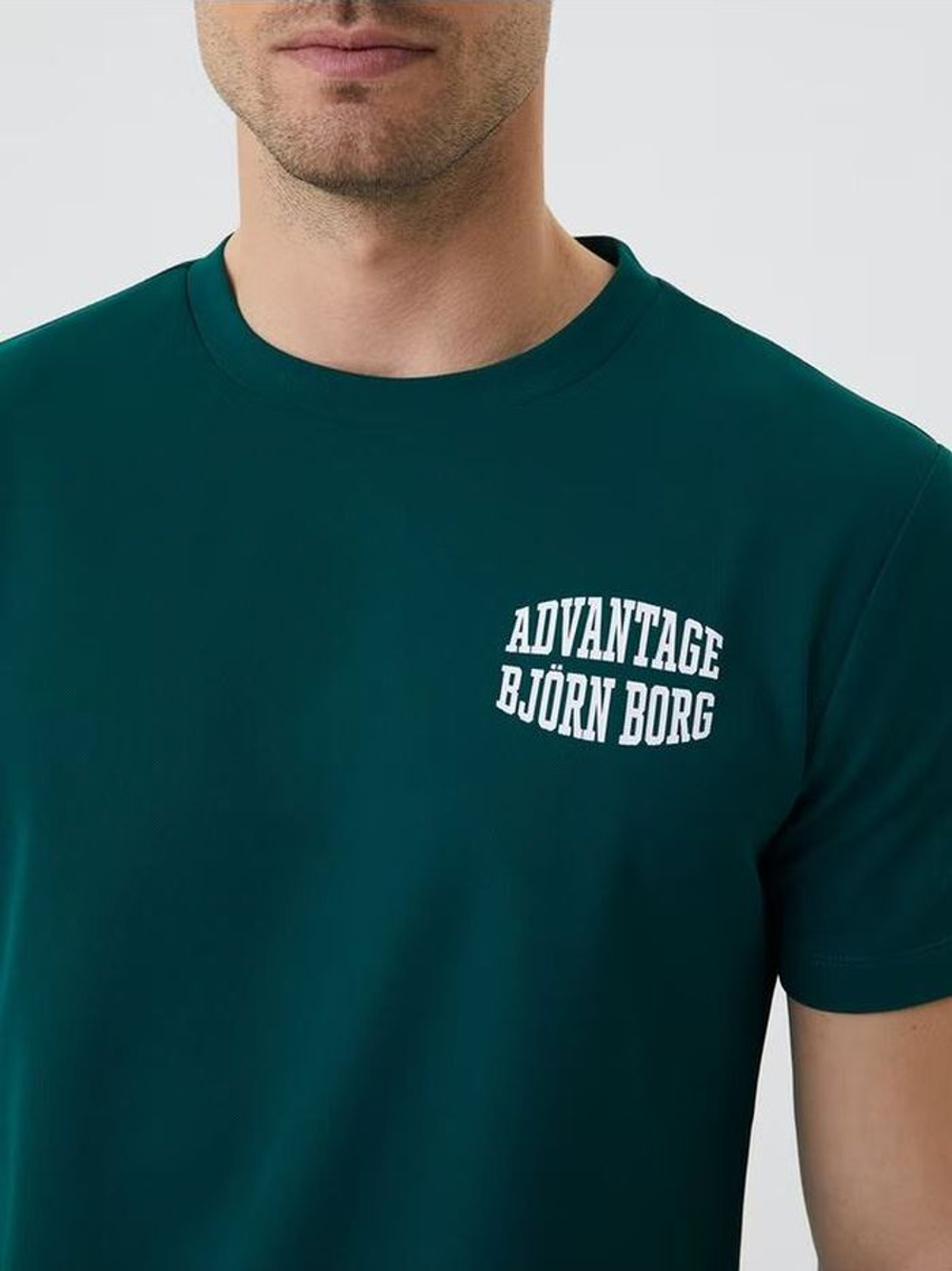 Теннисная футболка Bj_rn Borg Ace T-shirt - Green