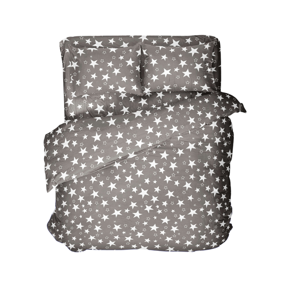 Комплект постельного белья 1,5сп STARS, 100% хлопок
