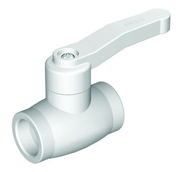 Полипропиленовый (ПП) кран Ø32 под "пайку"