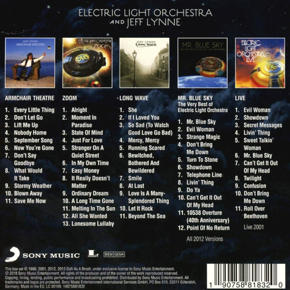 Electric Light Orchestra / Original Album Classics (5CD)