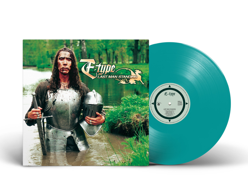 LP: E-Type — «Last Man Standing» (1998/2022)  [Limited Transparent Green Vinyl]