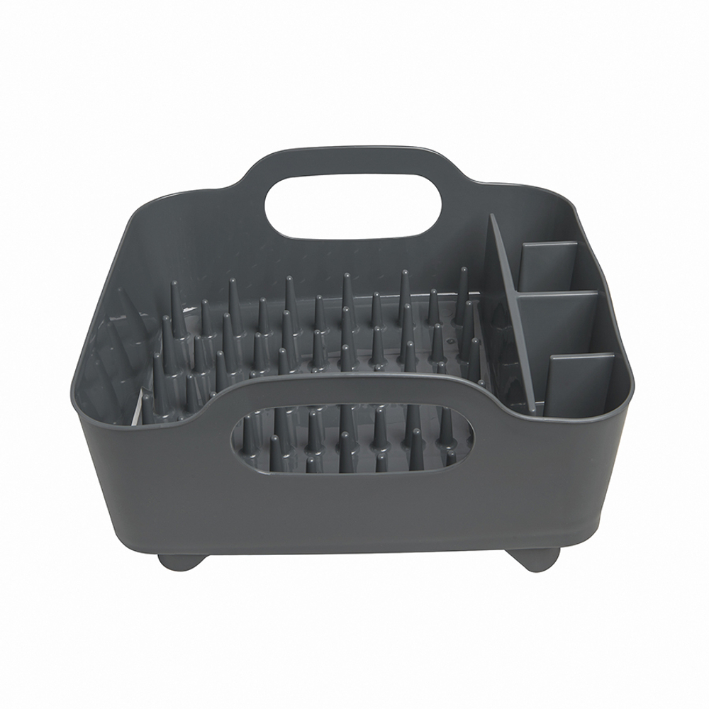 Сушилка для посуды tub, темно-серая