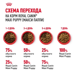 Royal canin maxi puppy сухой корм для щенков крупных пород до 15 месяцев - 3 кг