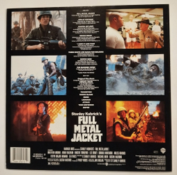 Винтажная виниловая пластинка LP Stanley Kubricks Full Metal Jacket (Germany 1987)