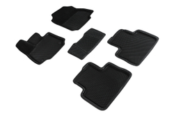 Коврики EVA 3D соты для Toyota RAV4 V (XA50) АКПП 2019-н.в., Seintex.95175