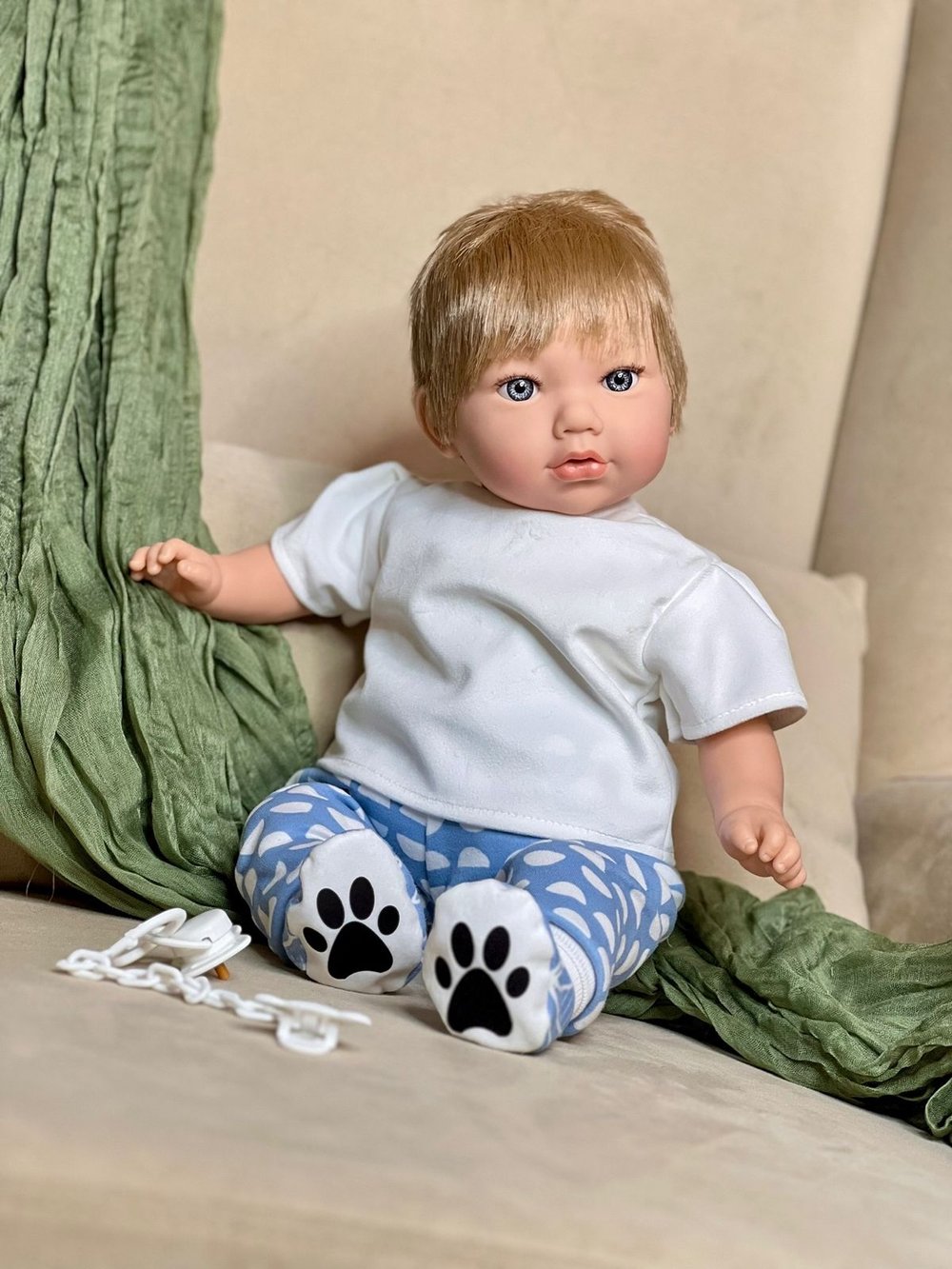 Кукла Marina and Pau 45 cм TEO в пакете (M850K)