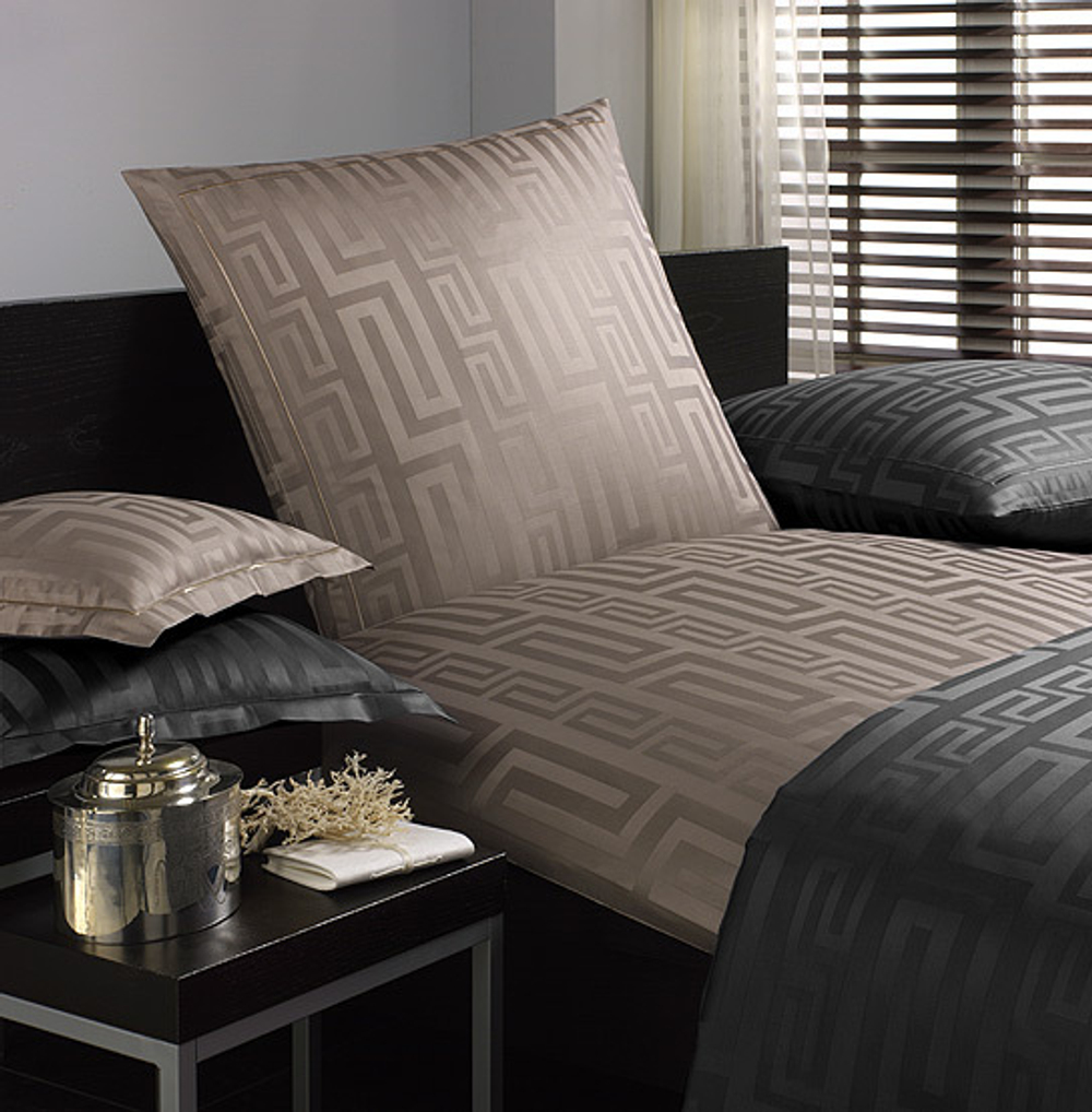 Наволочка 50x70 Elegante Charisma коричневая Германия