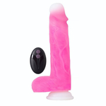 Розовый ротатор-реалистик Roxy 8 Inch Gyrating Dildo - 21,6 см. (Цвет: розовый)