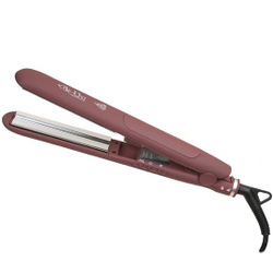 Утюжок Стим Титаниум паровой для выпрямления волос бордовый