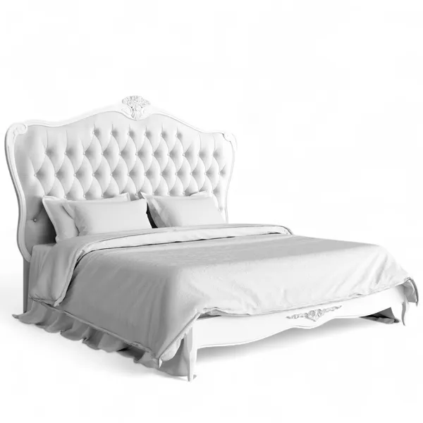 Кровать с мягким изголовьем 180*200