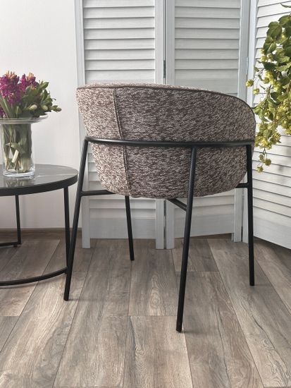 Стул GUST цвет бежевый TOPIC 410 / черный каркас