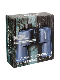 Бинокль Levenhuk New Sherman PLUS 10x50
