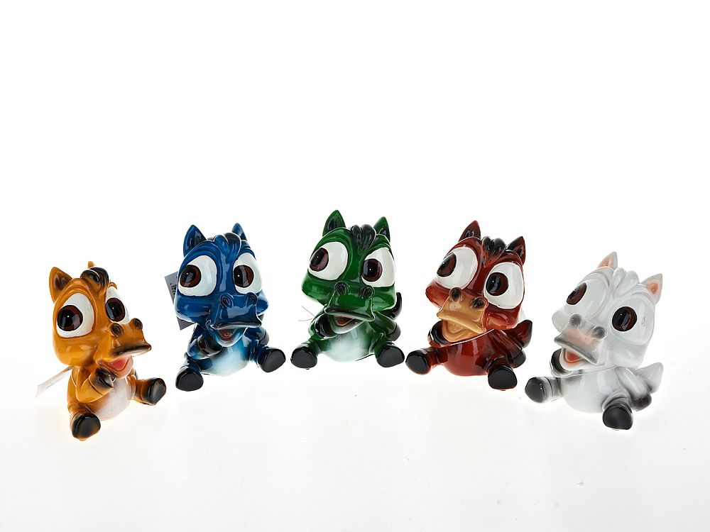 Копилка декоративная "Лошадка" 9*7,5*10,5см. (5видов) (подарочная упаковка)