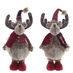 GAEM Игрушка набивная "Олень", L28 W18 H68/42 см, 2в.