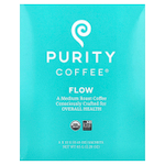 Purity Coffee, Flow, саше, средняя обжарка, 5 саше по 13 г (0,45 унции)