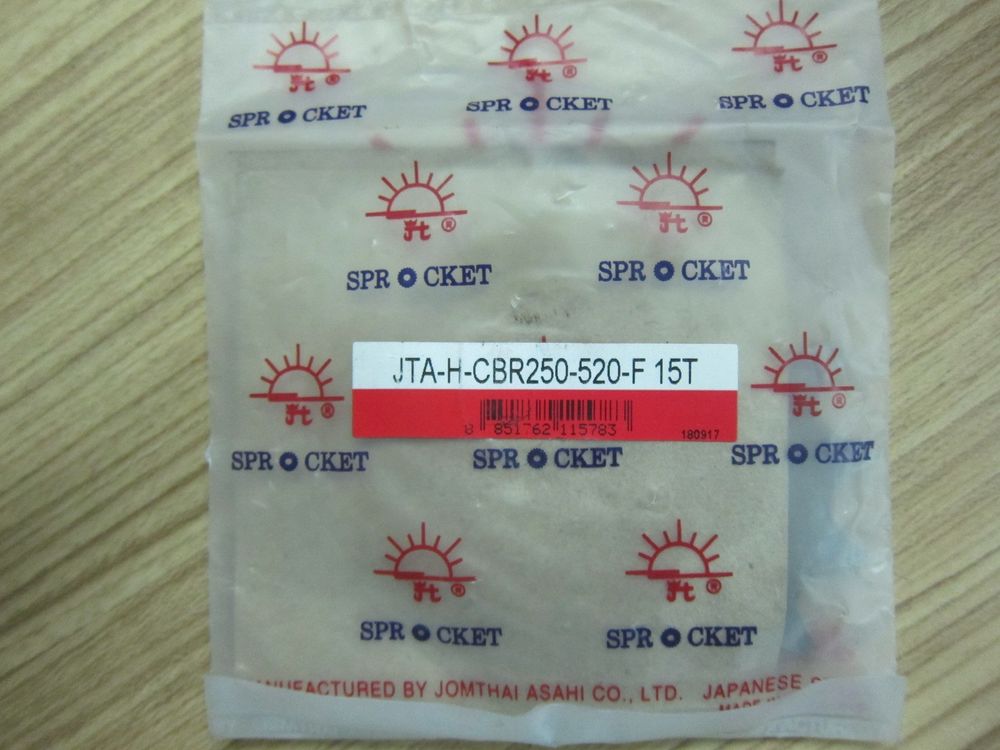 15T Drive sprocket for Honda CRF250-300L-M-Rally. JTF1321-15. JTF1321.15