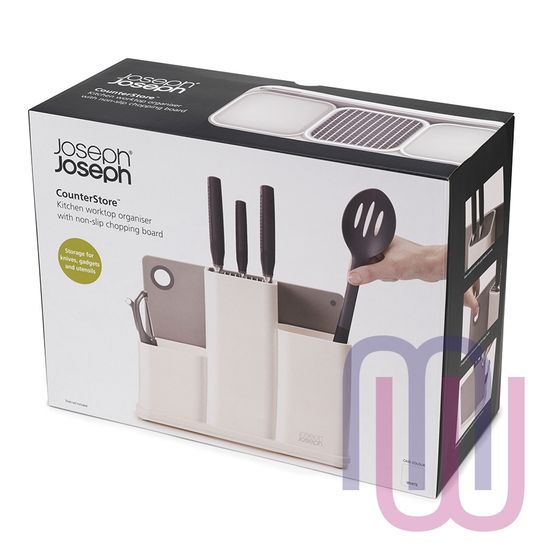 Органайзер для кухонной утвари настольный CounterStore белый