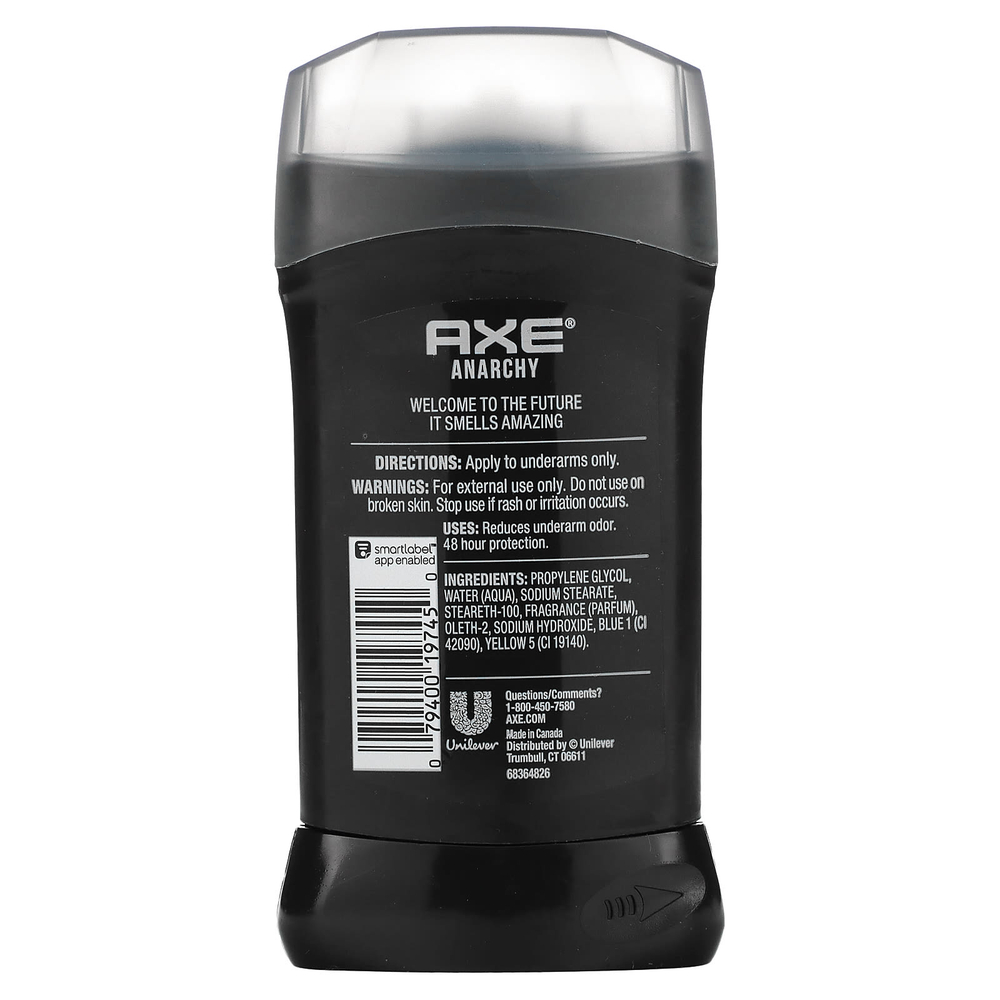 AXE, Дезодорант, анархия, темный гранат и сандал, 85 г (3 унции)
