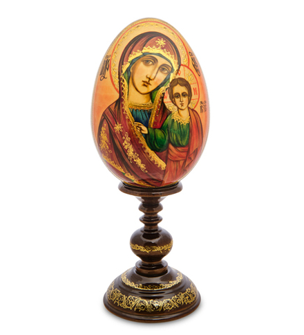 ИКО-13 Яйцо-икона «Казанская Божья Матерь» Рябова