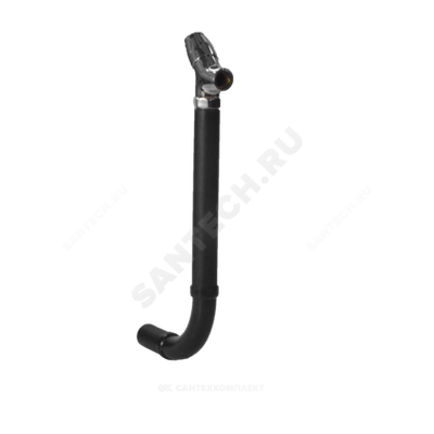 Кран смывной для чаши Генуя КрС-20-04 трубка ПВХ, кнопка, без вентиля