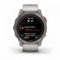 Garmin Fenix 7 Pro Sapphire Solar – титан, серо-оранжевый ремешок