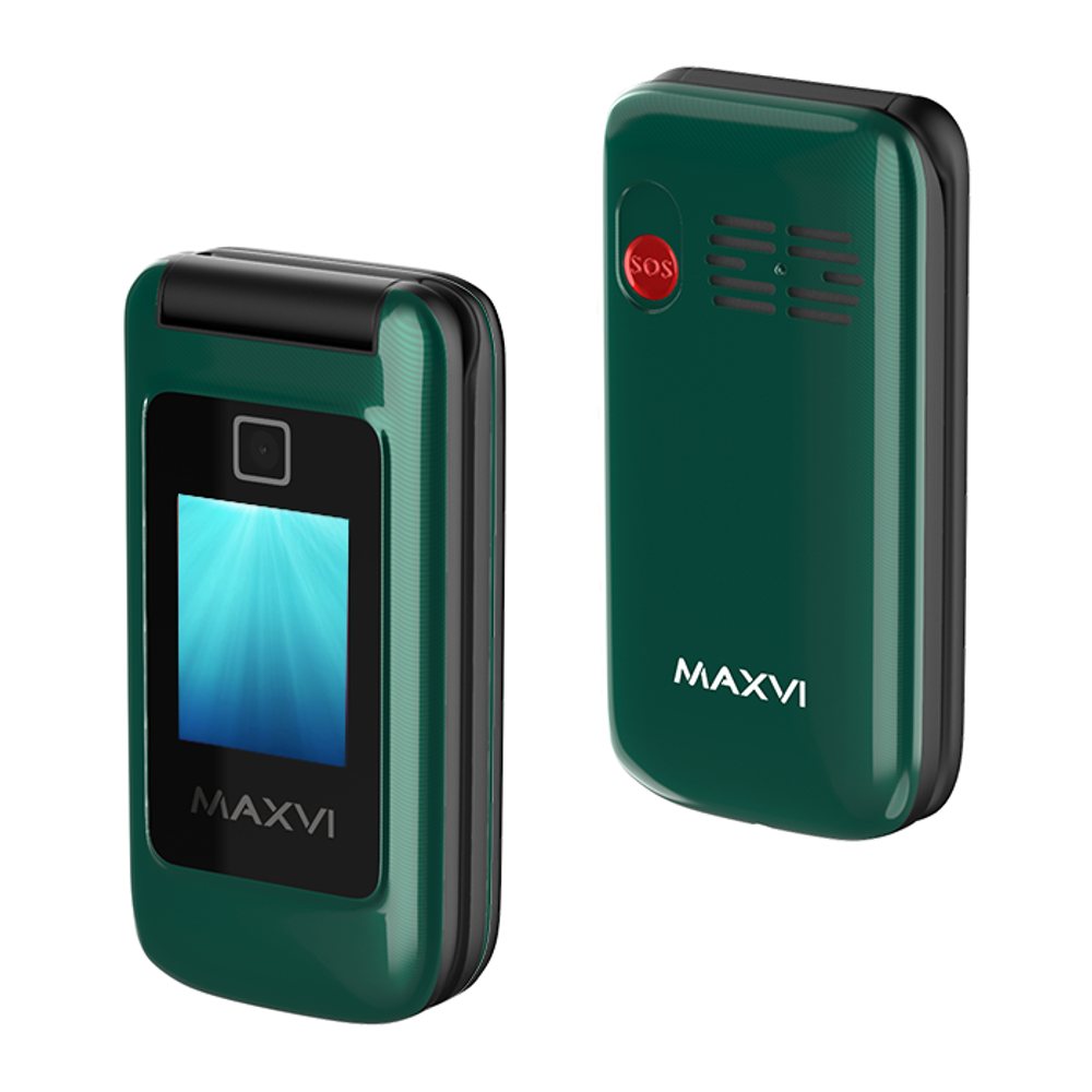 Сотовый телефон Maxvi E8 Green