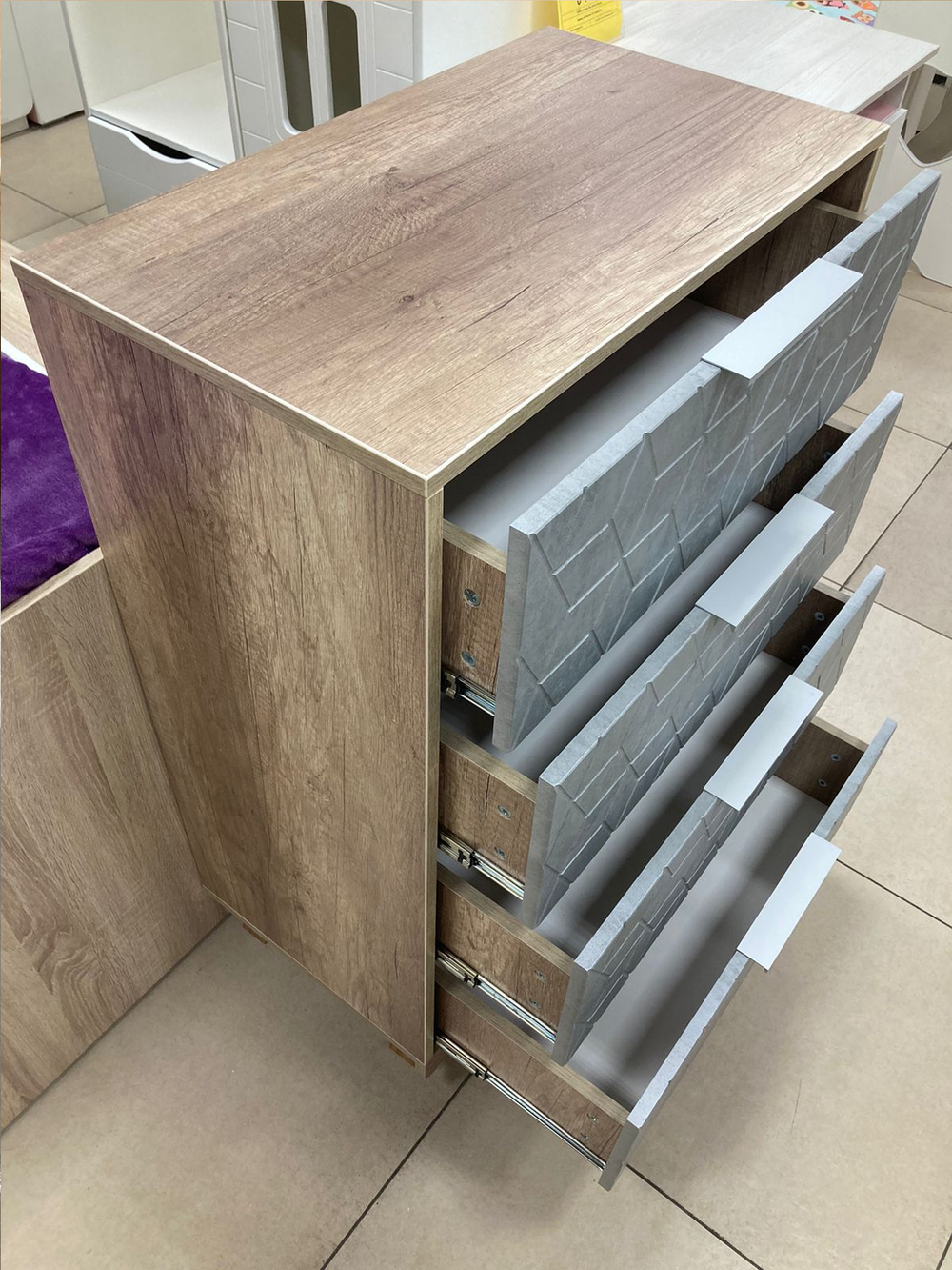 Комод Мегаполис КМ-02 Дуб каньон